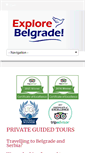 Mobile Screenshot of explore-belgrade.com